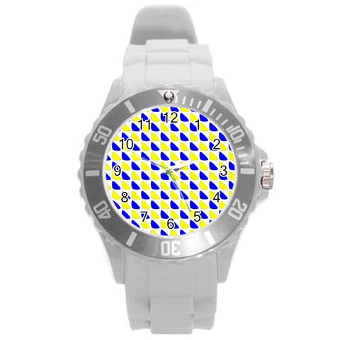 Pattern Plastic Sport Watch (Large) from ArtsNow.com Front