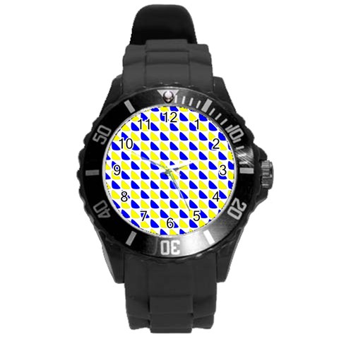 Pattern Plastic Sport Watch (Large) from ArtsNow.com Front