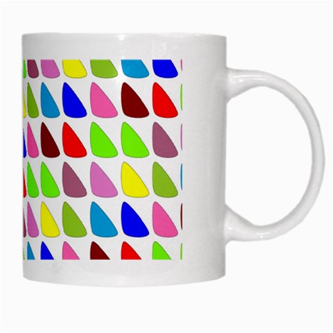 Pattern White Coffee Mug from ArtsNow.com Right