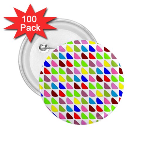 Pattern 2.25  Button (100 pack) from ArtsNow.com Front