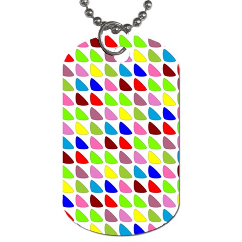 Pattern Dog Tag (One Sided) from ArtsNow.com Front