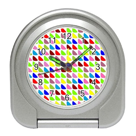 Pattern Desk Alarm Clock from ArtsNow.com Front