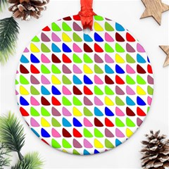 Pattern Round Ornament (Two Sides) from ArtsNow.com Front