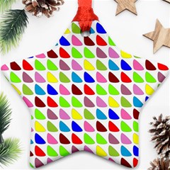 Pattern Star Ornament (Two Sides) from ArtsNow.com Front