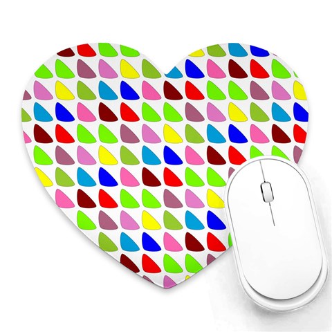 Pattern Mouse Pad (Heart) from ArtsNow.com Front