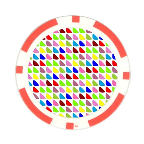 Pattern Poker Chip from ArtsNow.com Front