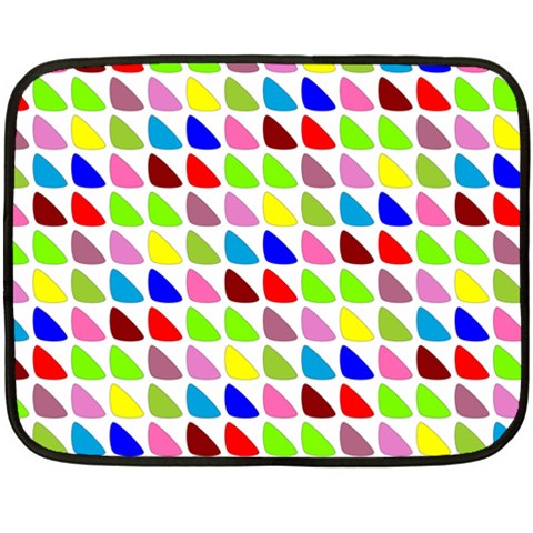 Pattern Mini Fleece Blanket (Two Sided) from ArtsNow.com 35 x27  Blanket Front