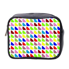 Pattern Mini Travel Toiletry Bag (Two Sides) from ArtsNow.com Front