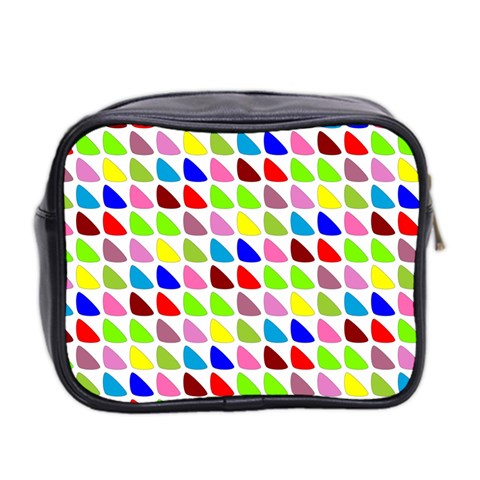 Pattern Mini Travel Toiletry Bag (Two Sides) from ArtsNow.com Back