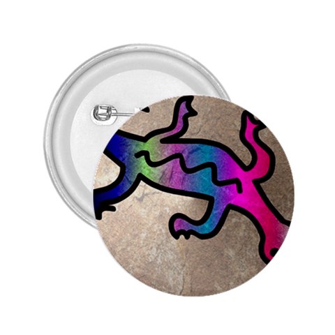 Lizard 2.25  Button from ArtsNow.com Front