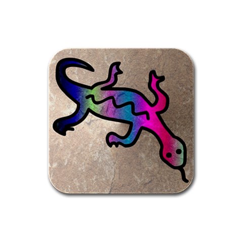 Lizard Drink Coasters 4 Pack (Square) from ArtsNow.com Front