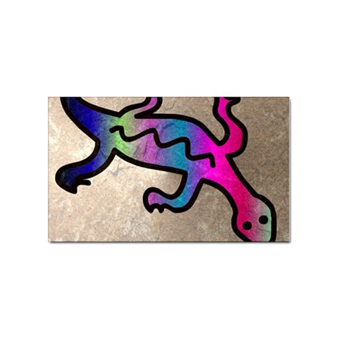 Lizard Sticker (Rectangle) from ArtsNow.com Front