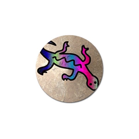 Lizard Golf Ball Marker from ArtsNow.com Front