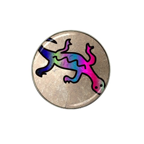 Lizard Golf Ball Marker (for Hat Clip) from ArtsNow.com Front