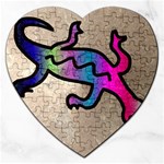 Lizard Jigsaw Puzzle (Heart)