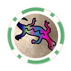 Lizard Poker Chip from ArtsNow.com Front