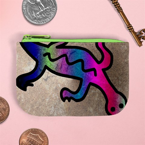 Lizard Coin Change Purse from ArtsNow.com Front