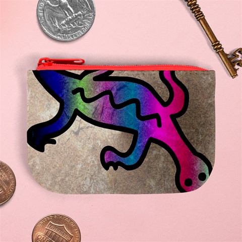 Lizard Coin Change Purse from ArtsNow.com Front