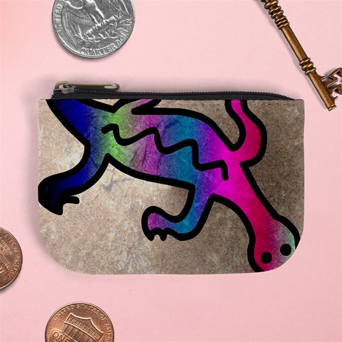 Lizard Coin Change Purse from ArtsNow.com Front