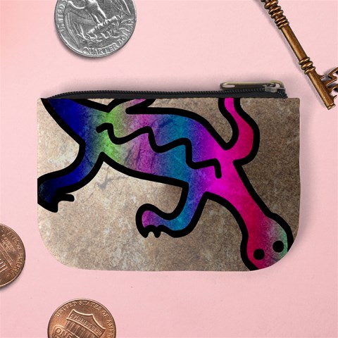 Lizard Coin Change Purse from ArtsNow.com Back