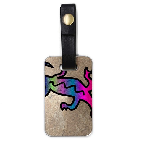 Lizard Luggage Tag (One Side) from ArtsNow.com Front