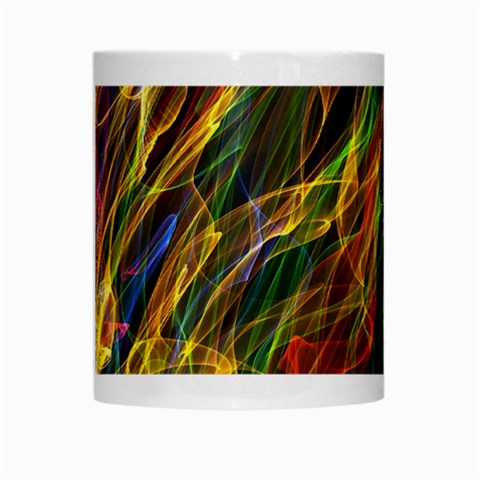 Abstract Smoke White Coffee Mug from ArtsNow.com Center