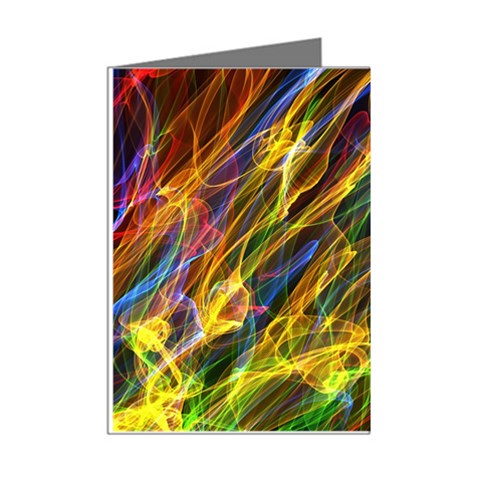 Abstract Smoke Mini Greeting Card (8 Pack) from ArtsNow.com Right