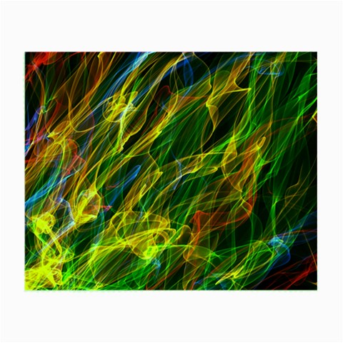 Abstract Smoke Glasses Cloth (Small) from ArtsNow.com Front