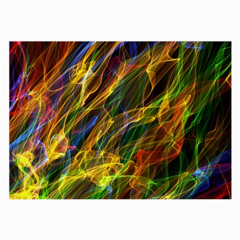 Abstract Smoke Glasses Cloth (Large, Two Sided) from ArtsNow.com Front