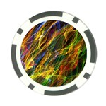 Abstract Smoke Poker Chip