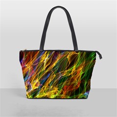 Abstract Smoke Large Shoulder Bag from ArtsNow.com Front