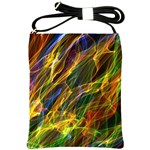 Abstract Smoke Shoulder Sling Bag