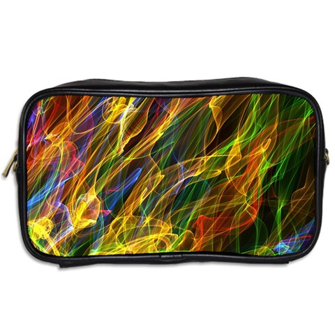 Abstract Smoke Travel Toiletry Bag (Two Sides) from ArtsNow.com Back