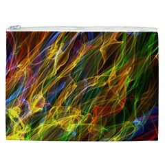 Abstract Smoke Cosmetic Bag (XXL) from ArtsNow.com Front