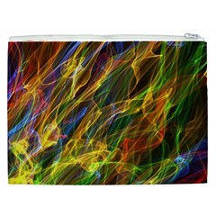 Abstract Smoke Cosmetic Bag (XXL) from ArtsNow.com Back