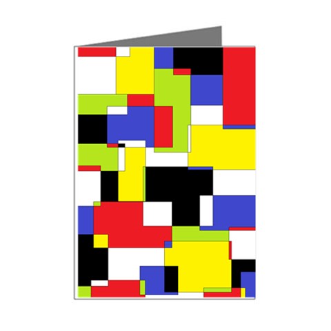 Mod Geometric Mini Greeting Card (8 Pack) from ArtsNow.com Right