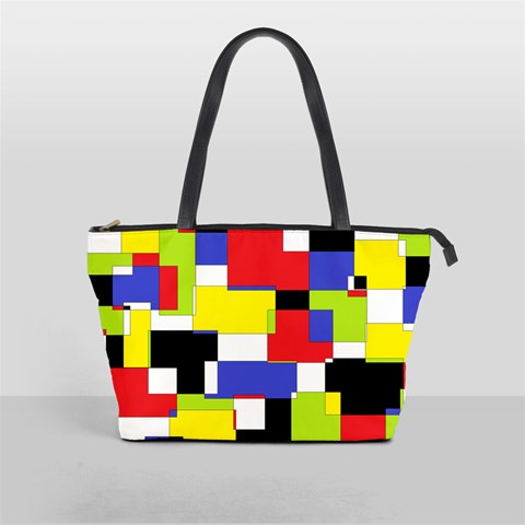 Mod Geometric Large Shoulder Bag from ArtsNow.com Front