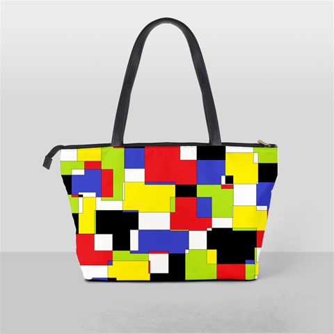 Mod Geometric Large Shoulder Bag from ArtsNow.com Back