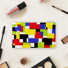 Mod Geometric Cosmetic Bag (Small) from ArtsNow.com Back