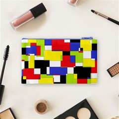 Mod Geometric Cosmetic Bag (Small) from ArtsNow.com Back