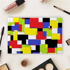 Mod Geometric Cosmetic Bag (Large) from ArtsNow.com Back