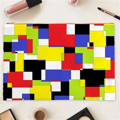 Mod Geometric Cosmetic Bag (XXL) from ArtsNow.com Front