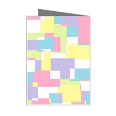 Mod Pastel Geometric Mini Greeting Card from ArtsNow.com Right