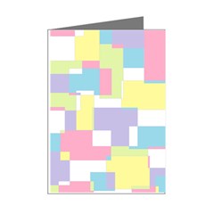 Mod Pastel Geometric Mini Greeting Card (8 Pack) from ArtsNow.com Right