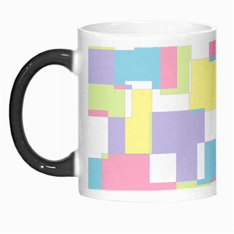 Mod Pastel Geometric Morph Mug from ArtsNow.com Left