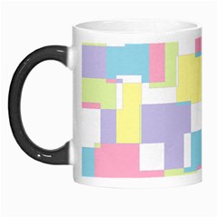 Mod Pastel Geometric Morph Mug from ArtsNow.com Left