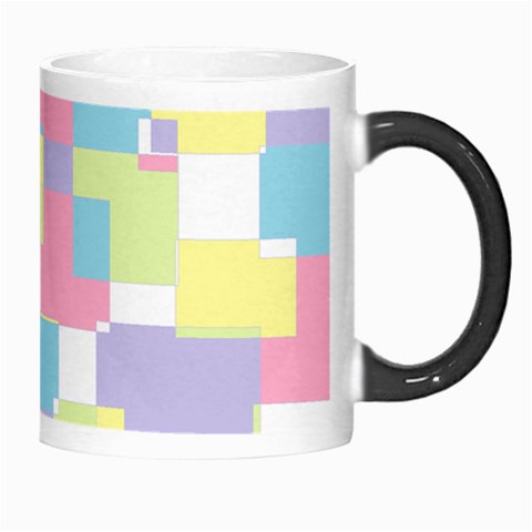 Mod Pastel Geometric Morph Mug from ArtsNow.com Right