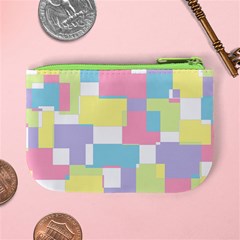 Mod Pastel Geometric Coin Change Purse from ArtsNow.com Back