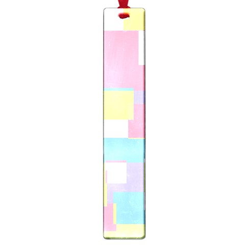 Mod Pastel Geometric Large Bookmark from ArtsNow.com Front