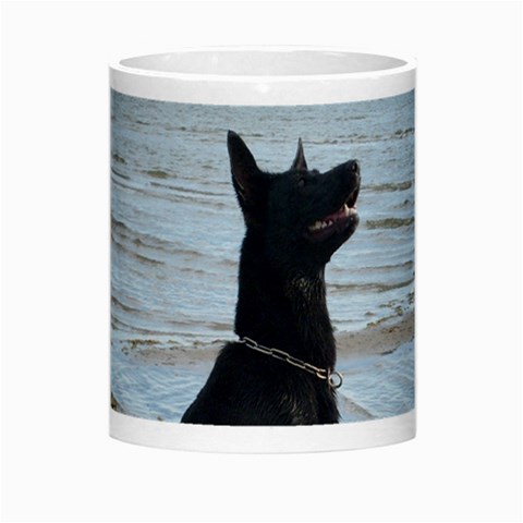 Black German Shepherd Morph Mug from ArtsNow.com Center